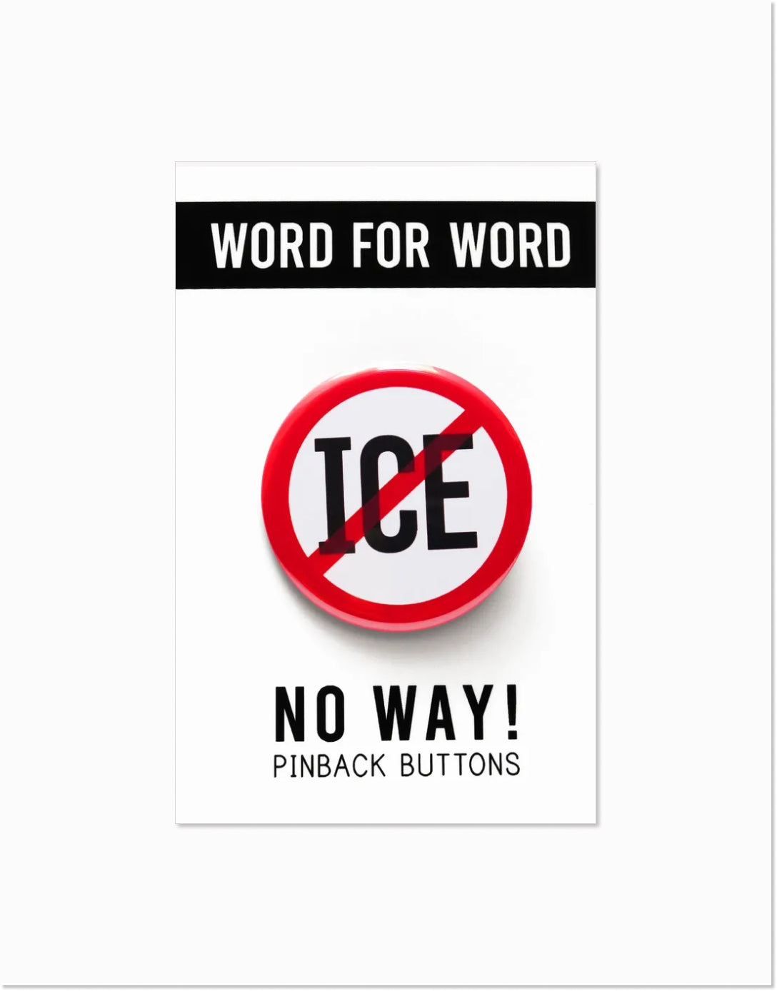 ICE OUT Button
