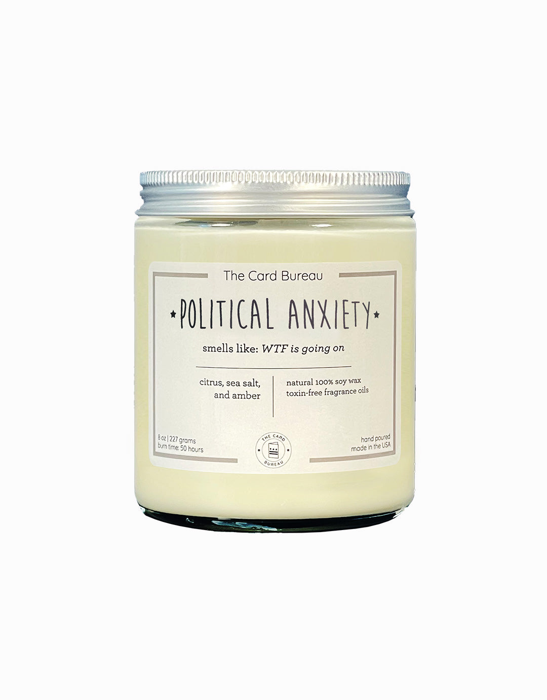 Political Anxiety Candle