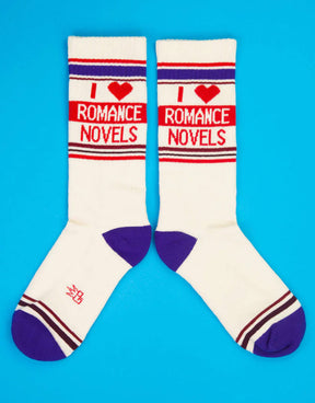 I Love Romance Novels Socks