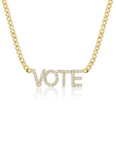 Vote Necklace