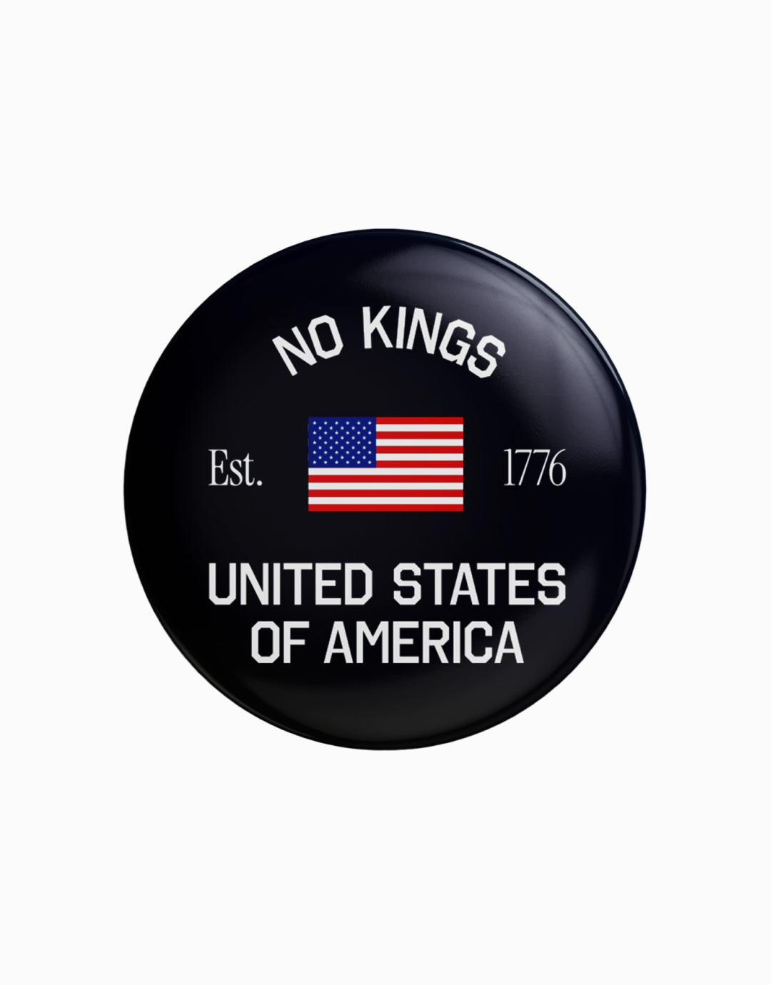 No Kings Button