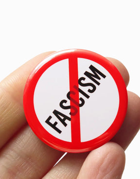 Stop Fascism Button