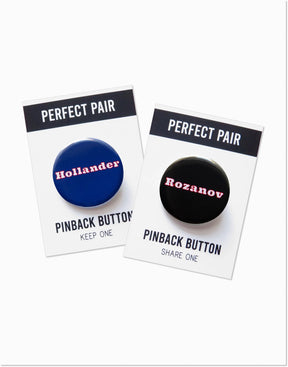 Heated Rivalry Button Set