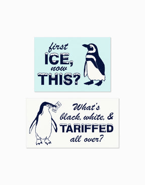 I Didn’t Vote for Him Penguin Sticker Pack