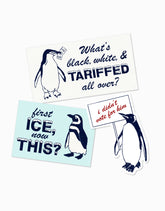 I Didn’t Vote for Him Penguin Sticker Pack