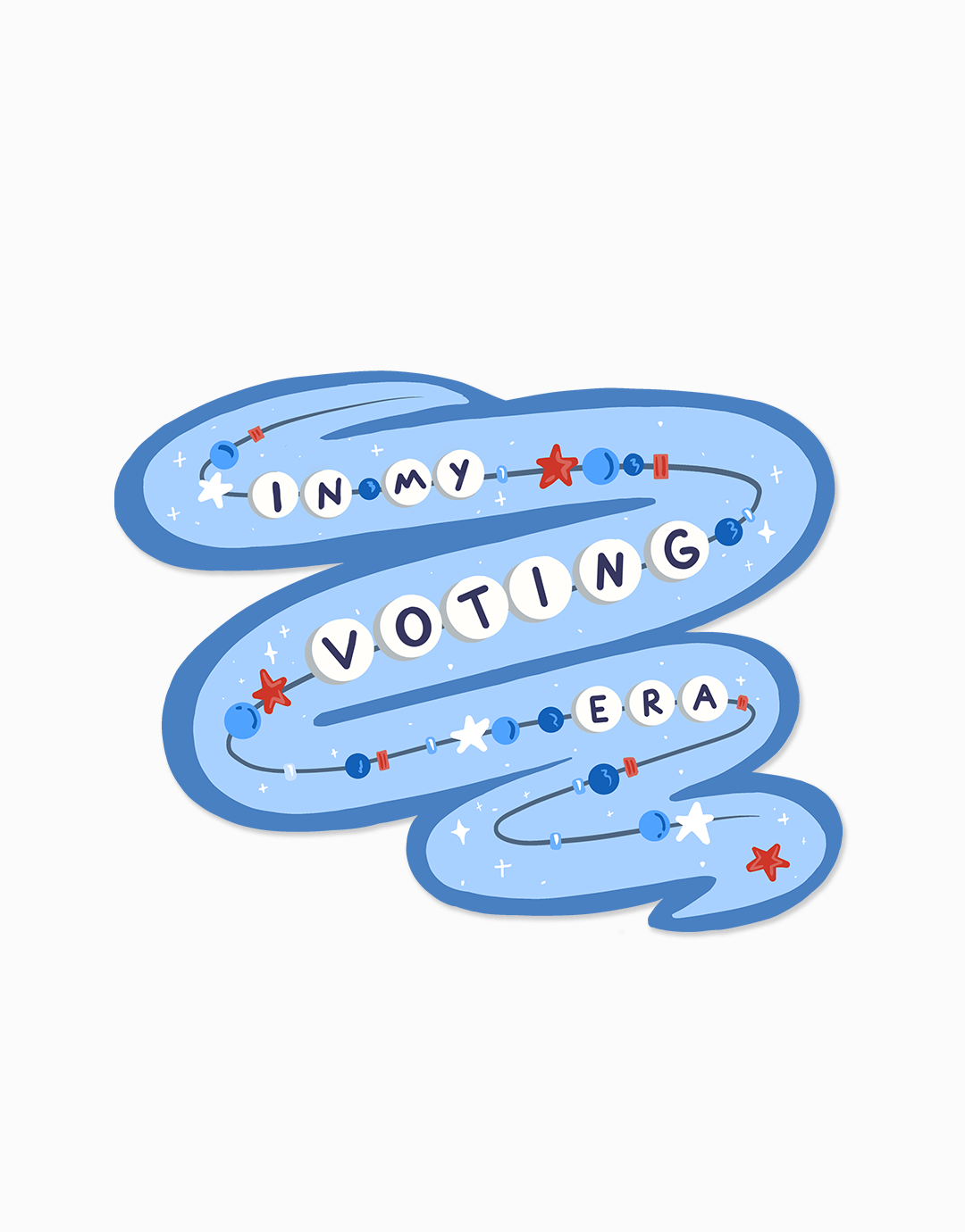 In My Voting Era Sticker