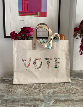 Fifty States, Fifty Flowers Vote Tote