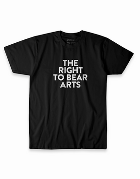 The Right to Bear Arts Tee - Black